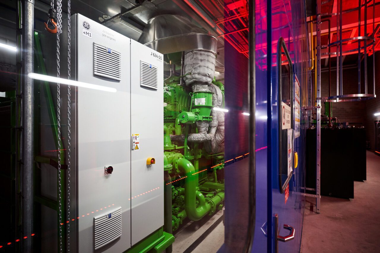 New CHP for district heating Ghent