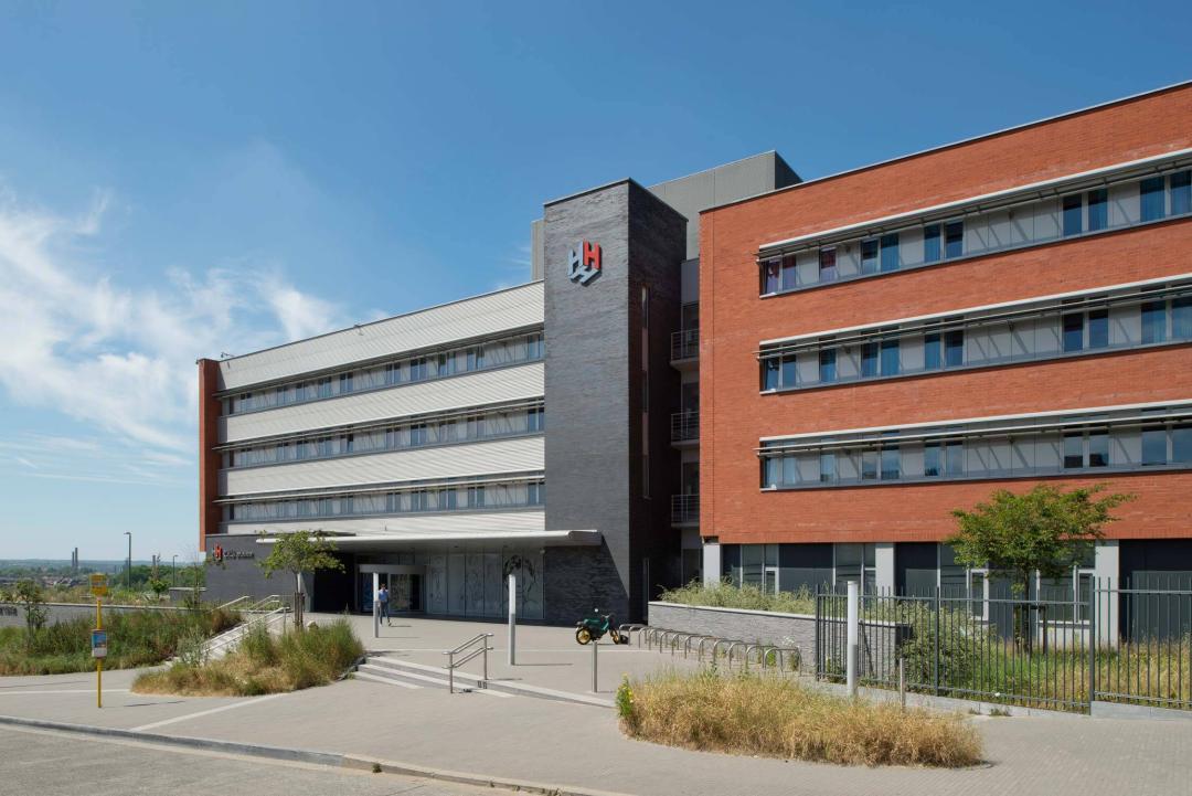CHP and solar panels for Marie Curie hospital in Charleroi